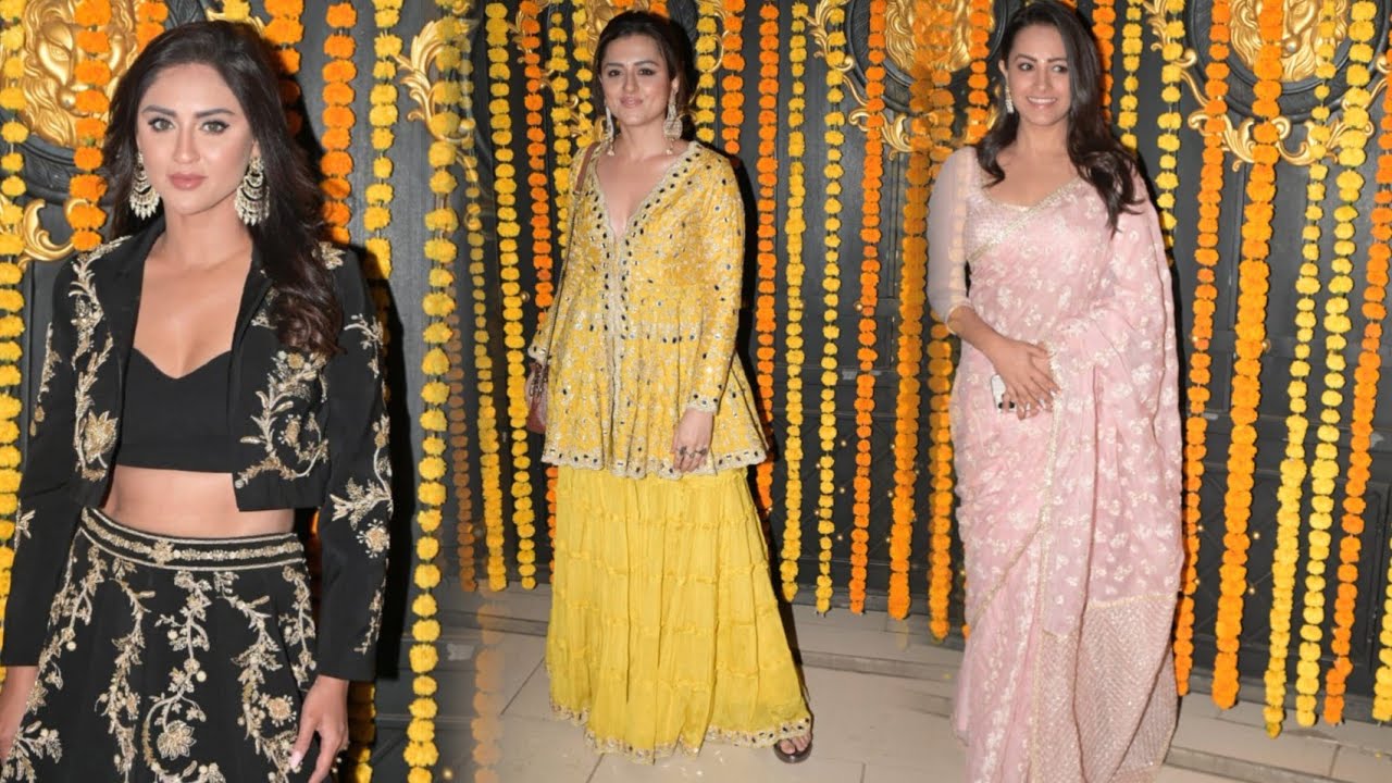 Krystle D'Souza, Riddhi Dogra and Anita Hassanandani Reddy at Ekta ...