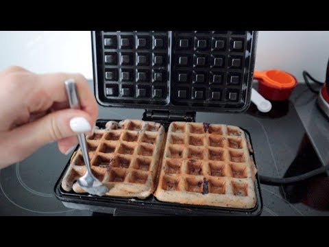 Perfect vegan glutenvrij wafel recept | Vloggloss 1577