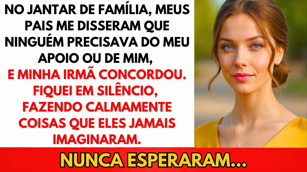 No Jantar, Meus Pais Disseram: 