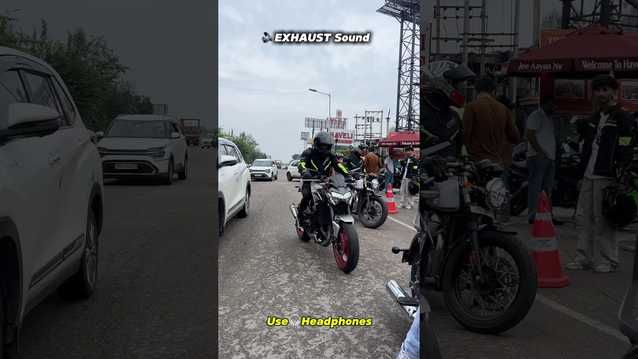 Kawasaki z900 exhaust sound || 