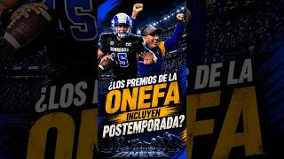 DO ONEFA AWARDS NOT INCLUDE THE POSTSEASON?