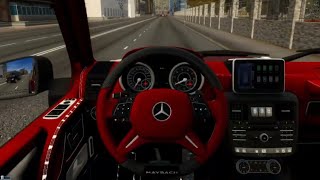 🚗 Mercedes Maybach G650 | City Car Driving | Normal Driving, with joystick screenshot 5