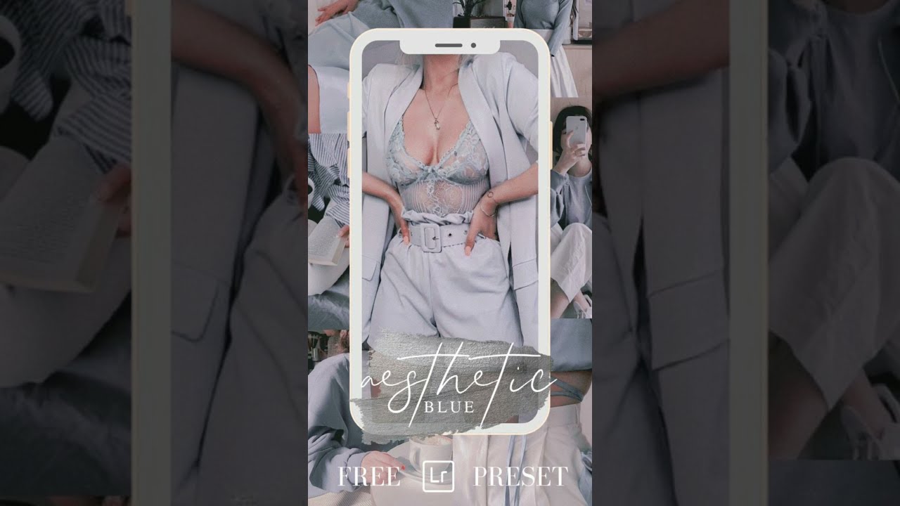 Aesthetic Blue Free Preset
