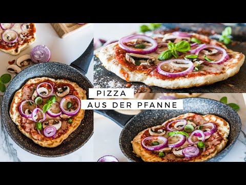 Video: Pizza In Einer Pfanne