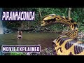 Piranhaconda 2012 movie explained in hindi urdu  anaconda movie