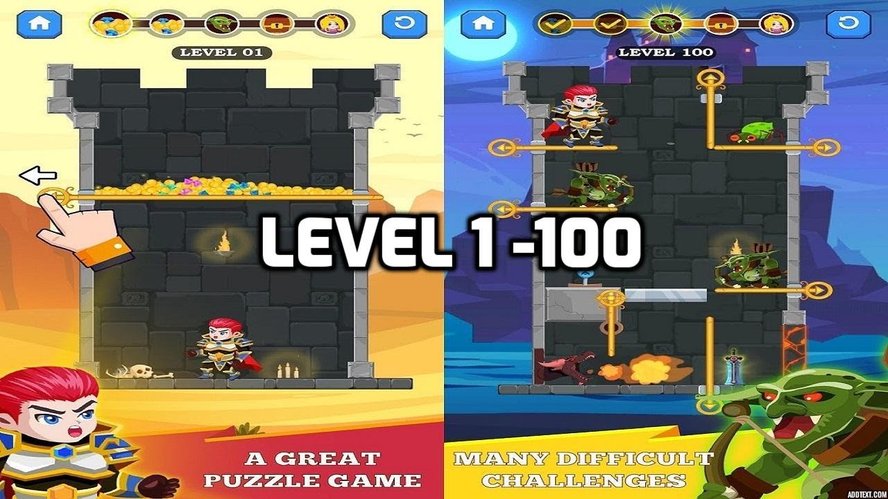 Hero Rescue Level 1 To 100  Full GamePlay Walkthrough |Android |ios