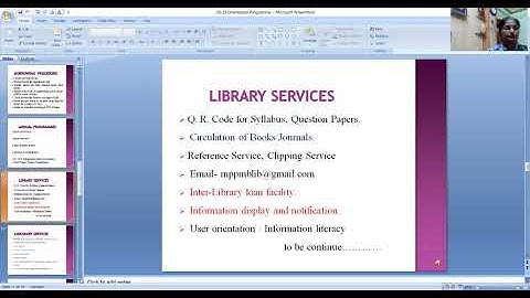 Library Orientation Programme 2020- 21