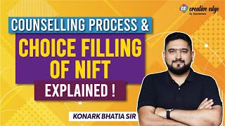NIFT Choice Form Filling Explained | Counselling Process of NIFT | NIFT Choice Filling 2022 Details