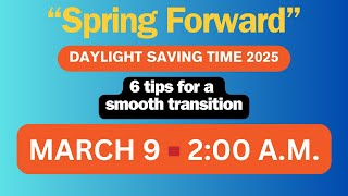 Spring Forward 2025 Daylight Saving Time Begins March 9 - 6 Points To Remember