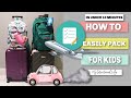 TRAVEL TIPS | PACKING FOR KIDS | CARRY ON | My Intentional Life