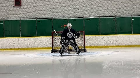 Warm Up Glove and Blocker With Off Ice Recovery | Hockey Goalie Training