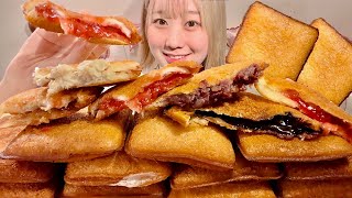 ASMR ขนมปังแยมต่างๆ【คำบรรยายภาษาไทย】【Mukbang/ Eating Sounds】