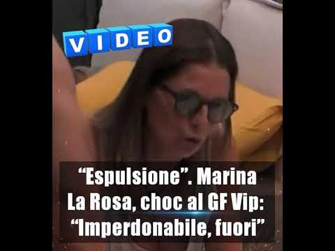 Video Marina La Rosa, choc al Grande Fratello Vip: Imperdonabile, fuori. È bufera (VIDEO) ????