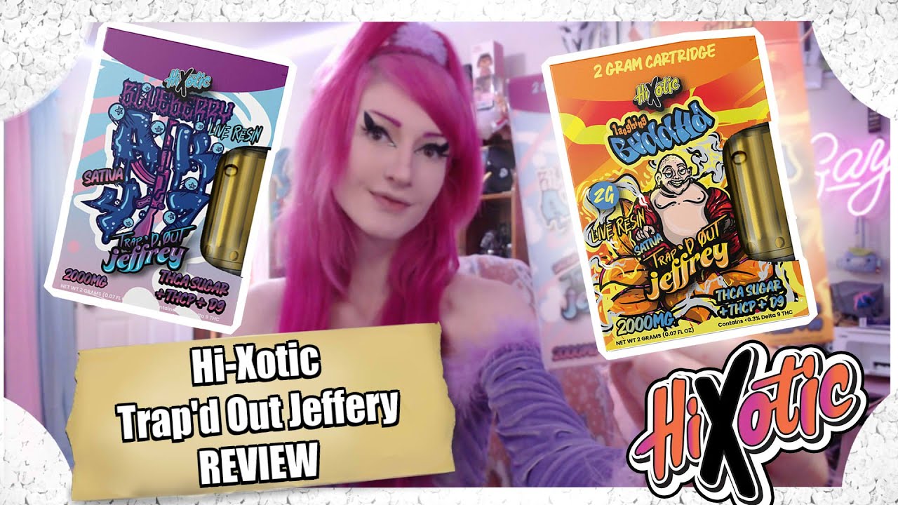 An Honest Stoner Reviews HiXotic Trap'd Out Jeffery [ Delta 8 THC Review ]