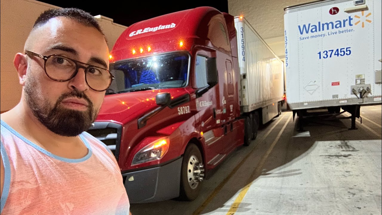 What it’s like to deliver to Walmart at night Trucking YouTube