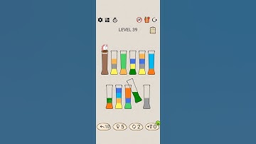 Sortpuz: Water Sort Puzzle Level 39 #india #sort #sortvideo #sortpuz #sortpuzzle