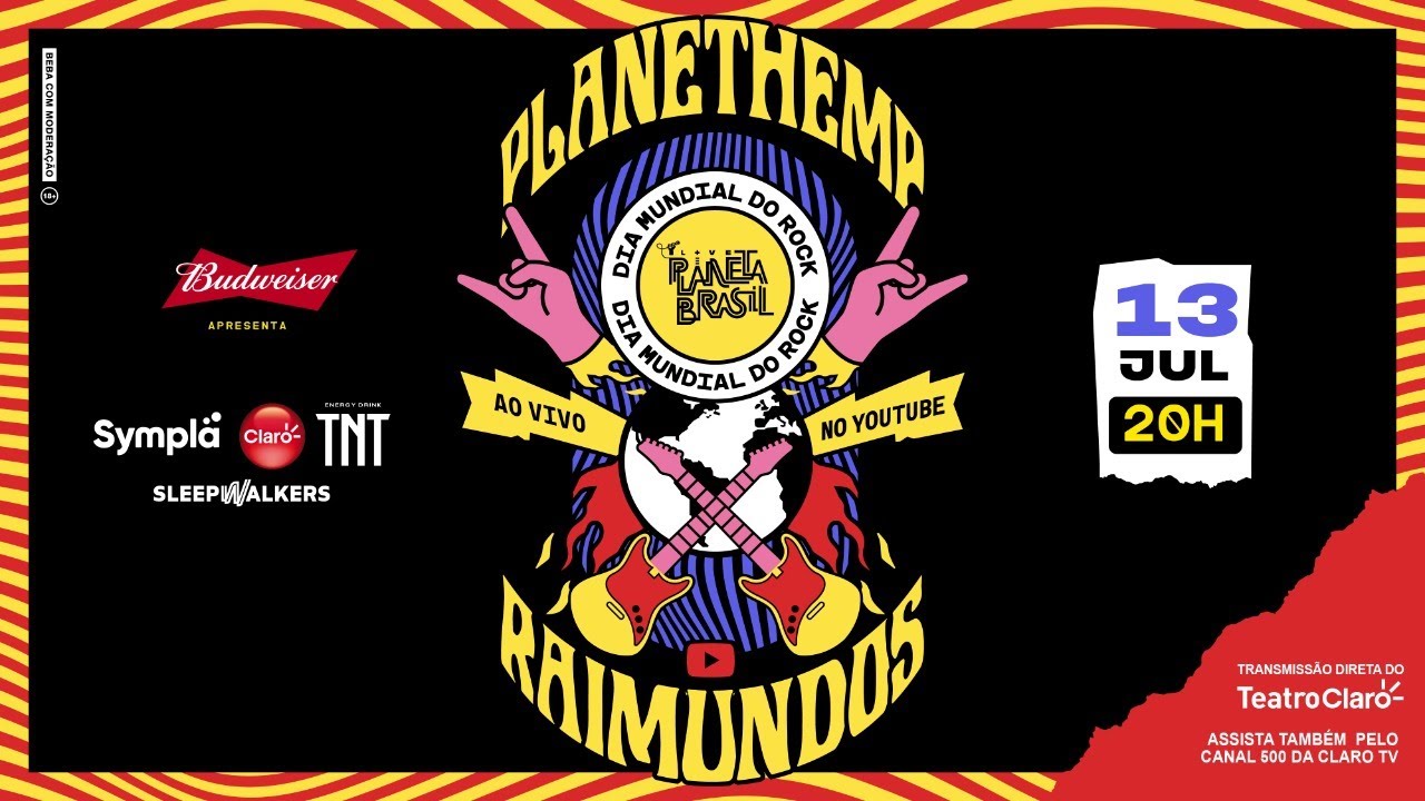 PLANET HEMP + RAIMUNDOS #LivePlanetaBrasil | Fique Em Casa e Cante ...