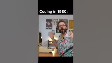 Sự khác biệt của coding vào năm 1980 và 2025 😎 #coding #developer #laptrinh #coder #programming