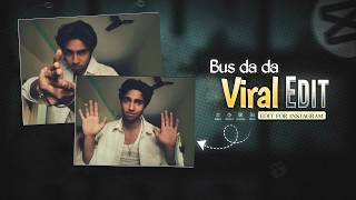 Bass Da Da Da Song Reels Editing | Bass Da Da Da Capcut Template | Trending Reels Tutorial | Trend