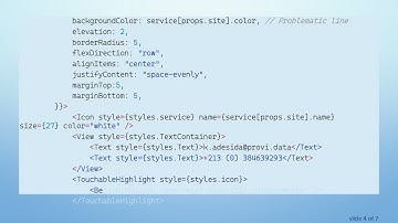 Accessing an Object Property in React Native: Troubleshooting Common Mistakes