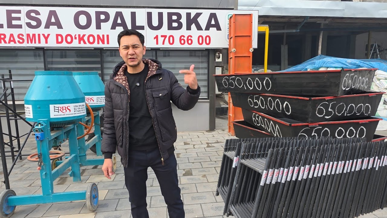 ЛЕСА ОПАЛУБКА МЕШАЛКА КАЛОННА МОНОЛИТ ҚОЛИПЛАРИ ОПТОМ НАРХДА