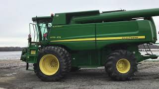 John Deere Combine Model 9770 STS at ONLINE Auction