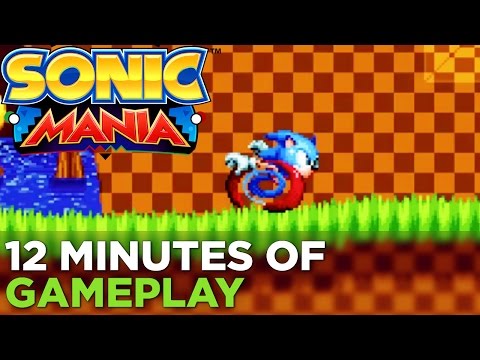 SONIC MANIA: 12 Minutes of Gameplay (No Commentary)