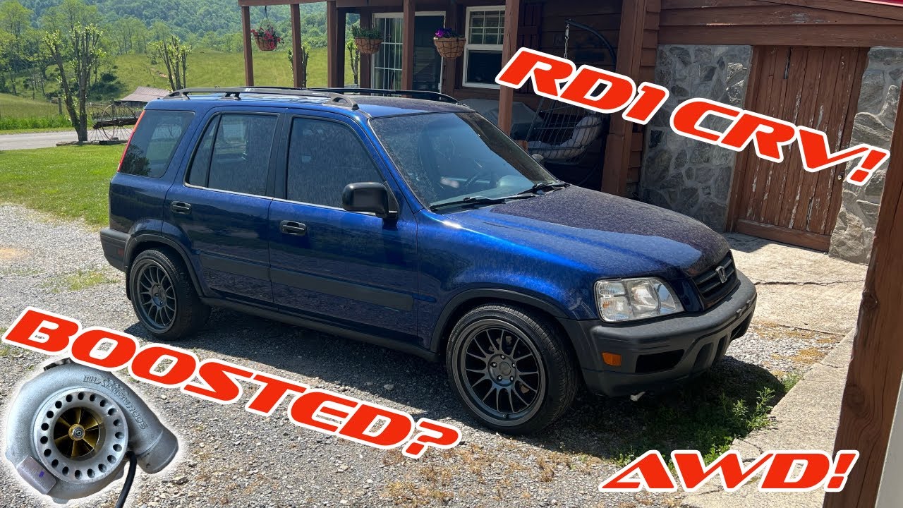 99 HONDA CRV RD1 TURBO BUILD: EP. 1 INTRO/MOCKUP