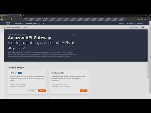 AWS API Gateway, Cognito and a Python Lambda