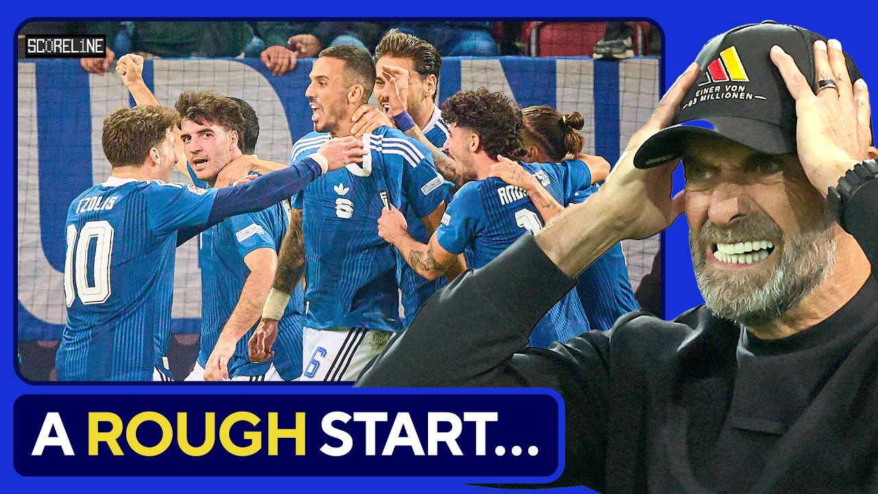 Greece SHOCK Germany in 1-0 Win! A Rocky Start for JΓΌrgen Klopp!