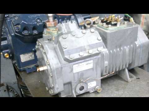 Испытание компрессора Bitzer 4NCS-20.2Y после ремонта