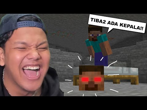 Gw Prank BOCIL PAKE POTONGAN KEPALA DI MINECRAFT ... (NGAKAK + DIBALIK LAYAR PRANK BOCIL)