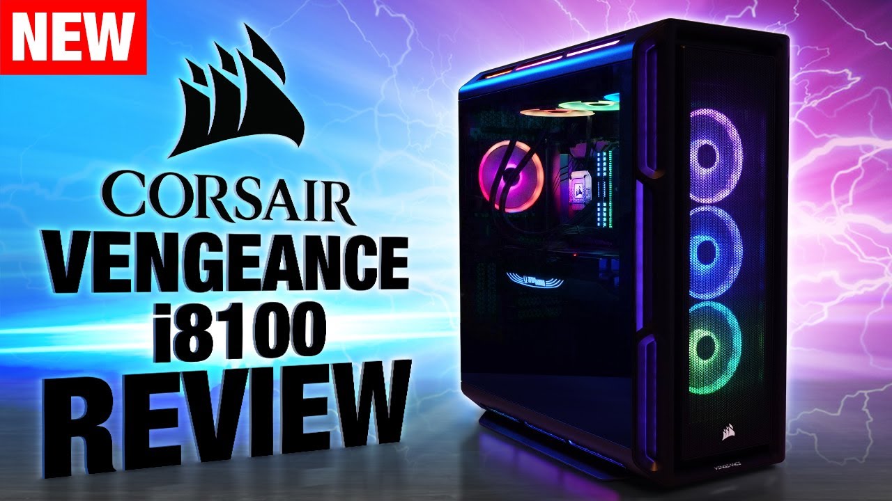 Corsair Vengeance i8100 Review! - The FASTEST Prebuilt Gaming PC