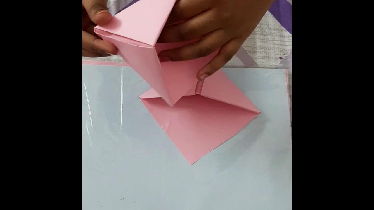 How to make Paper folder YouTube