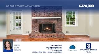 Cheri Davis|3601 Todd Drive|Douglasville, GA|ColdwellBankerHomes.com