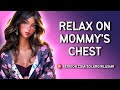 Asmr  soft mommy girlfriend cuddles you  snuggles  sleep aid  comfort for sleep  f4m roleplay