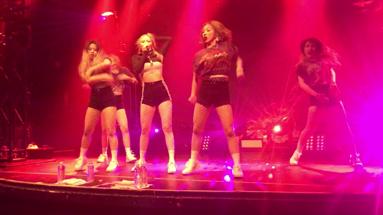 Hyuna Freaky Fancam 20170306 The Queen's Back North American Tour 2017 Dallas