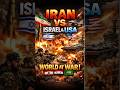 Iran vs Israel &amp; USA | Middle East Under Fire