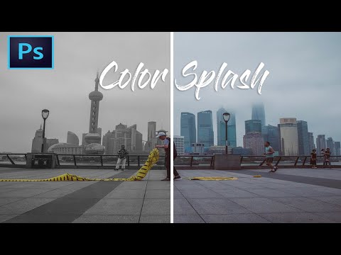 How to do the Color Splash Effect - Photoshop Tutorial
