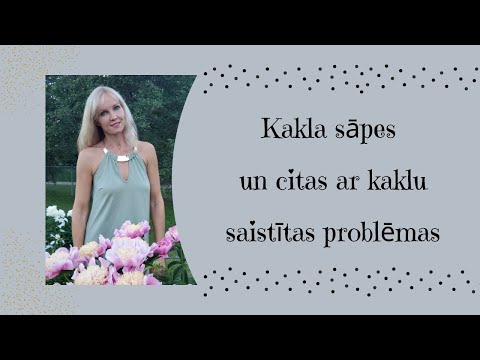 Video: Kakla Sāpju Cēloņi