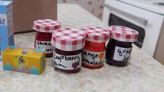 Doll Size Jars of Jam