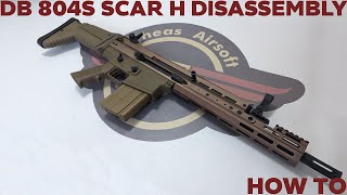 [HOW TO] DOUBLE BELL 804S SCAR H DISASSEMBLY - For repair and maintenance