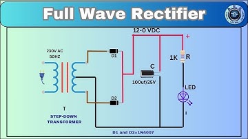 ⚡ How to Build a Full Wave Rectifier for School Projects #class12 #diy #schoolproject