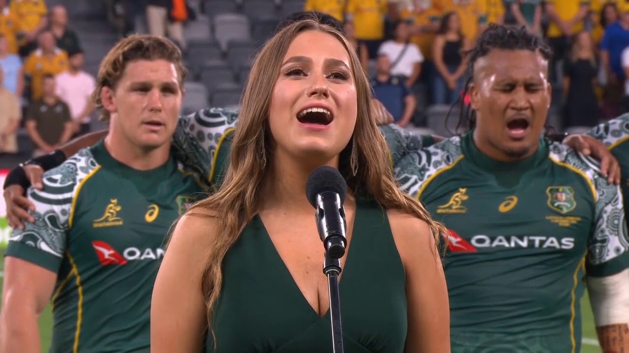 Australian Indigenous National Anthem [Australia vs Argentina '20]