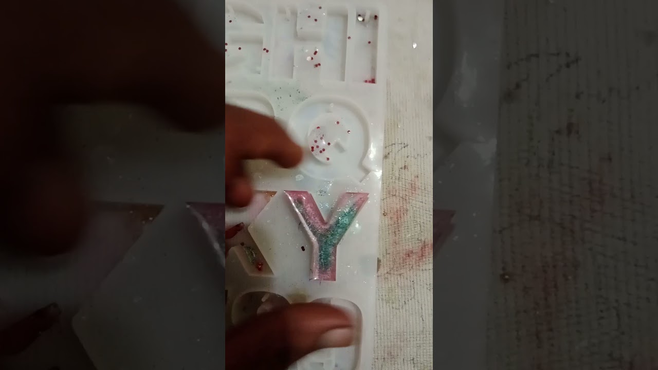 demolding the alphabet Y