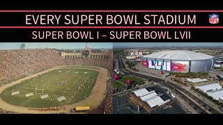EVERY SUPER BOWL STADIUM