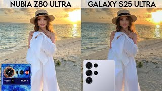 ZTE Nubia z80 Ultra vs Samsung Galaxy S25 ultra camera test comparison