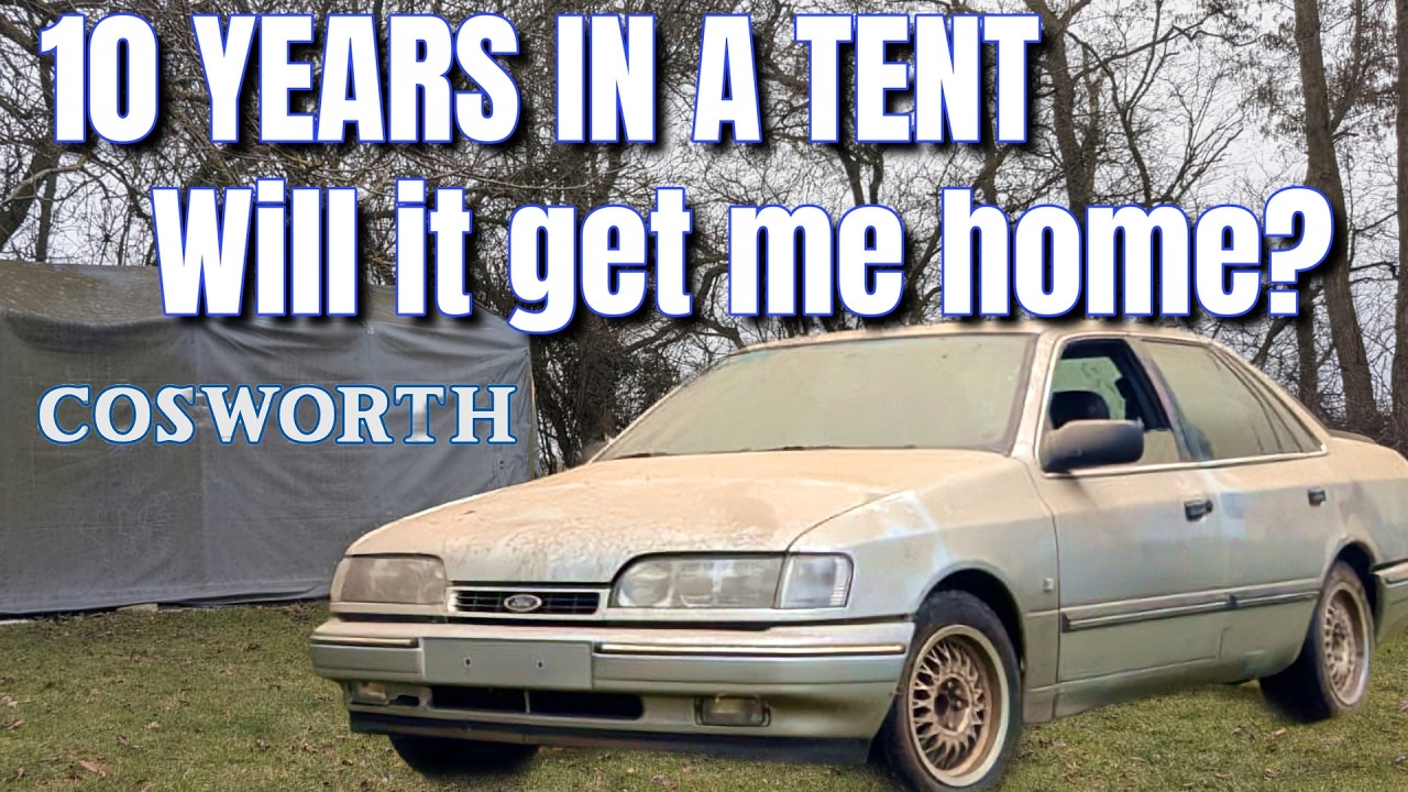 Tent Find FORD COSWORTH - Can I get it running and DRIVING 150KM HOME?