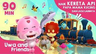 Naik Kereta Api, Papa Mama Kucing, dan lagu lainnya - 90 Menit Lagu Anak Indonesia Populer