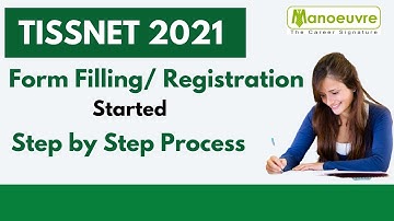 TISSNET 2021 - Form Filling / Registration Started - Step by Step process |  Avoid Mistakes ..